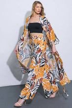 Load image into Gallery viewer, Printed Island Breeze Kimono with Side Slits