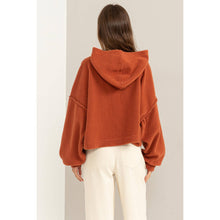 Load image into Gallery viewer, Warm Fluffy Fleece Oversized Crop Hoodie