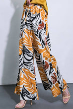 Load image into Gallery viewer, Printed Island Breeze Wide Leg Elastic Waist Woven Pant