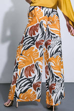 Load image into Gallery viewer, Printed Island Breeze Wide Leg Elastic Waist Woven Pant