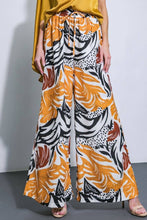 Load image into Gallery viewer, Printed Island Breeze Wide Leg Elastic Waist Woven Pant