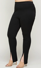 Load image into Gallery viewer, Fox, Structured and Supportive Slit Front Plus Leggings
