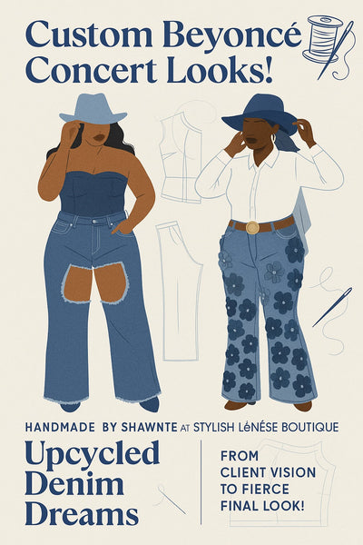 Client Spotlights: Denim Dreams for the Beyoncé Concert ✨👖👑
