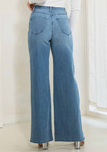 Load image into Gallery viewer, Allison Wide Leg Slit Front Jeans