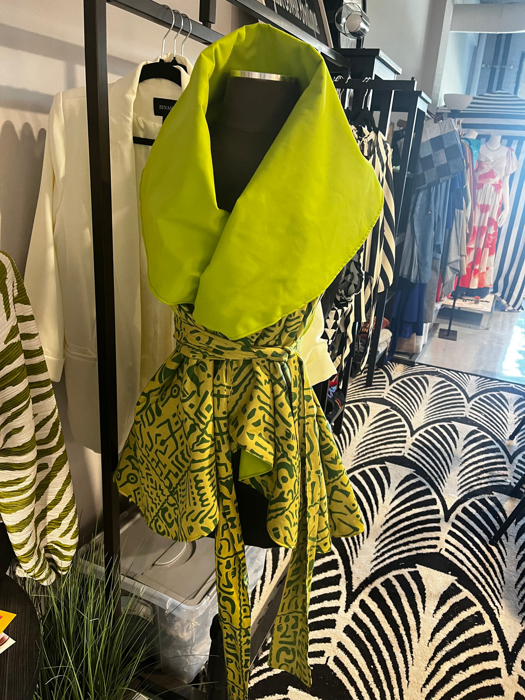 Reversible LeNese Custom Wrap Vest w/ Belt