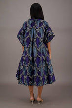 Load image into Gallery viewer, Ankara Asymmetrical Hem Dress or Jacket w/ pockets