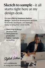 Load image into Gallery viewer, Fashion Design Consulting Service