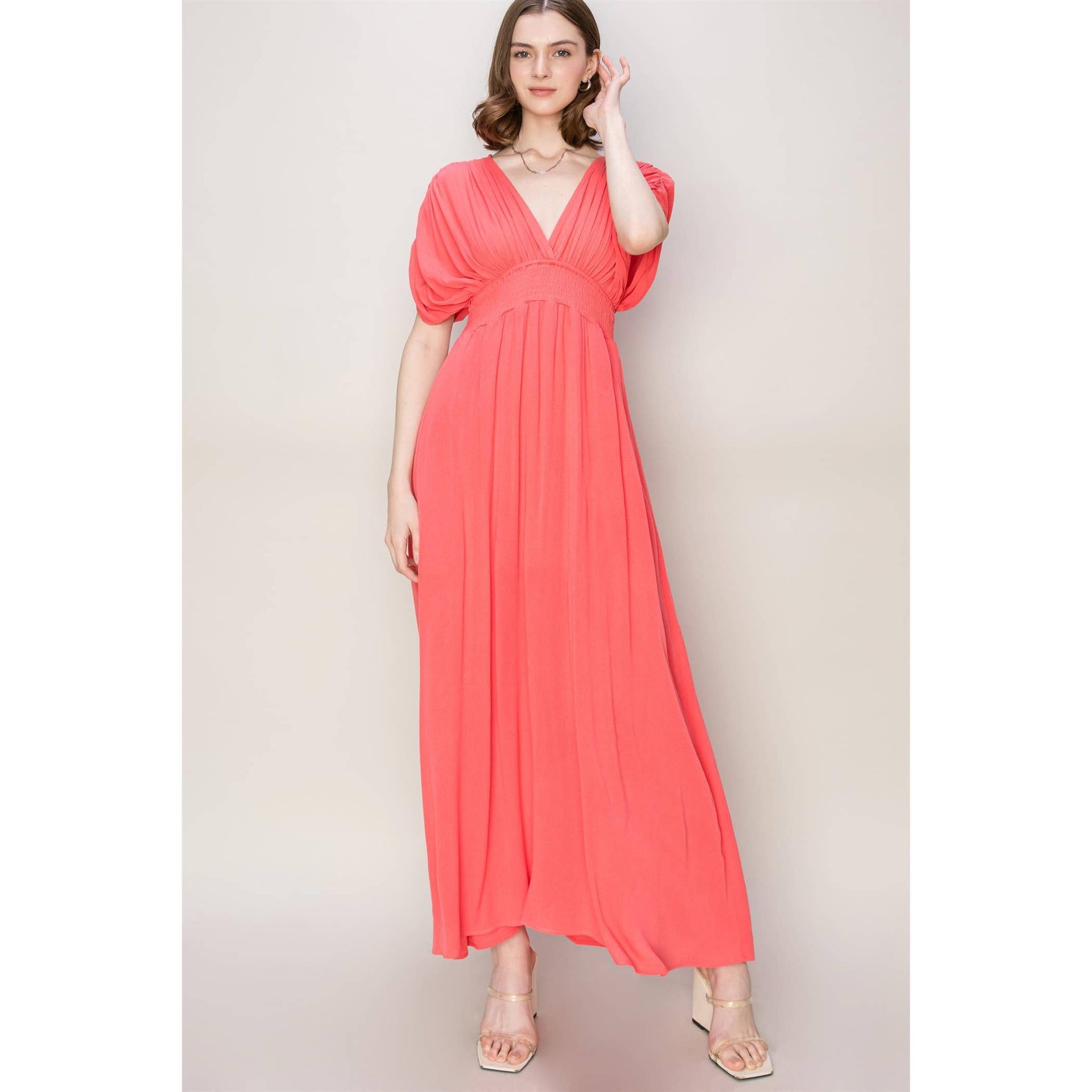 crinkle textured maxi dress Women's Burgundy Crinkle Textured Bead Detail Maxi Dress