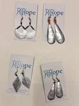 Load image into Gallery viewer, Hope Silver African Motif Earrings