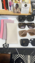 Load image into Gallery viewer, Acetate Square Frame Sunglasses