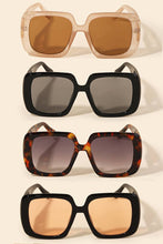 Load image into Gallery viewer, Acetate Square Frame Sunglasses