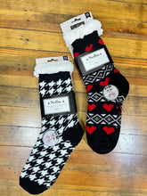 Load image into Gallery viewer, Cozy Plush Lined Knit Socks with bottom grippers