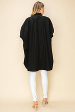 Load image into Gallery viewer, Oversized Tunic Lace Front Shirt
