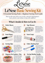 Load image into Gallery viewer, Learn to Sew - Basic Sewing Kit