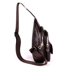 Load image into Gallery viewer, Crossbody Vegan Leather Quilt Sling Bag