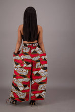 Load image into Gallery viewer, African Print Wide Leg Pants