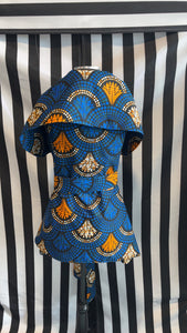 Reversible LeNese Custom Wrap Vest w/ Belt