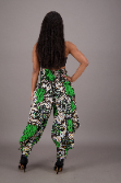 Load image into Gallery viewer, Smocked Waist Harem Wide Tie Hem Pants