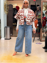 Load image into Gallery viewer, LeNese Signature Jacquard Fringe Short Jacket