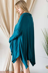 Vino, Off Shoulder or Cowl Neck Oversized Tunic Top