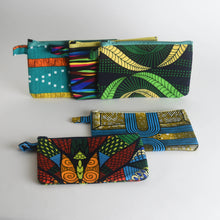 Load image into Gallery viewer, African Textiles Zipper Pouch