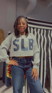 SLAY, Custom Applique Sweatshirt