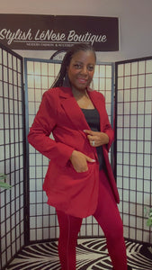 Chic Blazer, Sleek Woven Classic 2 pocket Blazer