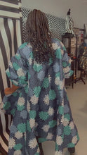 Load image into Gallery viewer, Ankara Asymmetrical Hem Dress or Jacket w/ pockets