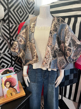 Load image into Gallery viewer, LeNese Signature Jacquard Fringe Short Jacket