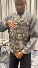 Load image into Gallery viewer, Crew Neck Unisex Bomber Jacket