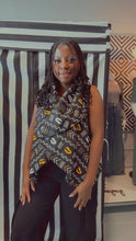 Load image into Gallery viewer, Cropped Reversible LeNese Custom Wrap Vest