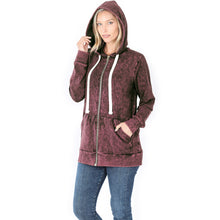 Load image into Gallery viewer, Aries, Mineral Wash Pkt Leggings and Zip Hoodie Set