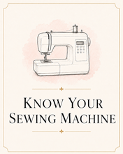 Load image into Gallery viewer, Know your Sewing Machine Lesson