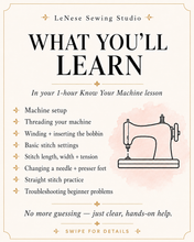 Load image into Gallery viewer, Know your Sewing Machine Lesson