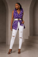 Load image into Gallery viewer, Reversible LeNese Custom Wrap Vest w/ Belt