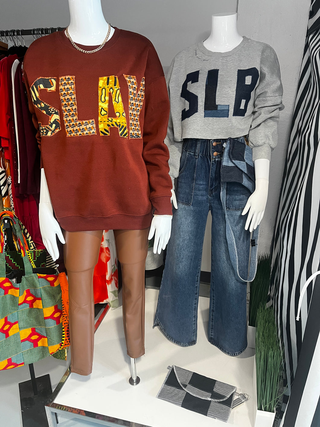 SLAY, Custom Applique Sweatshirt