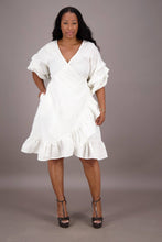Load image into Gallery viewer, Empress Ruffle Wrap Dress