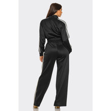 Load image into Gallery viewer, Active Track Suit Pant and Jacket Set, Black