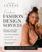 Load image into Gallery viewer, Fashion Design Consulting Service