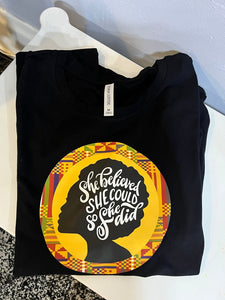 She Believed, Crew nk T-shirt Collection