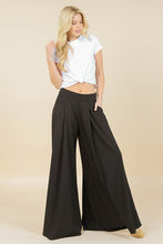 Load image into Gallery viewer, Nylon, Wide Leg Palazzo Pant with Pockets