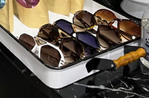 Stylish Cut Out detail Sunglasses