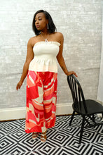 Load image into Gallery viewer, Fiesta, Woven Wide Leg Printed Belted Pants, S - 2X