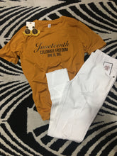 Load image into Gallery viewer, Juneteenth, Custom Short sleeve T-shirt