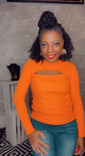 Load image into Gallery viewer, Spirit, Long Sleeve Orange Sweaters