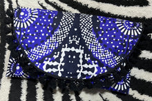 Load image into Gallery viewer, Covered Clutch Tribal Purse with Fringe