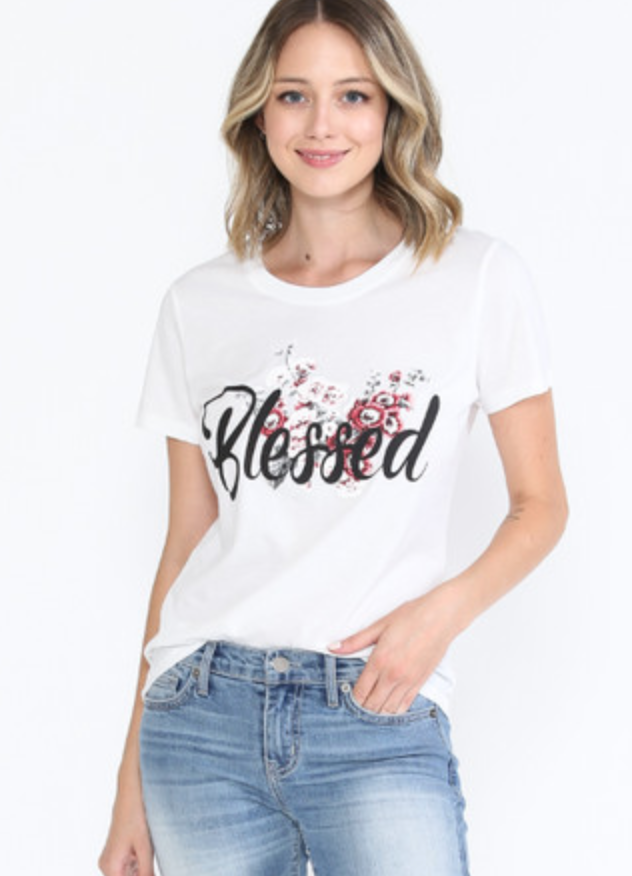 Blessed Floral T-shirt