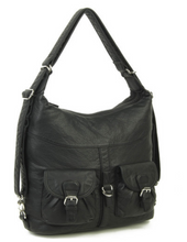 Load image into Gallery viewer, Janey Jane Convertible Backpack Vegan Leather Handbag