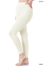 Load image into Gallery viewer, Ivory, Soft Stretch Leggings Small-3X